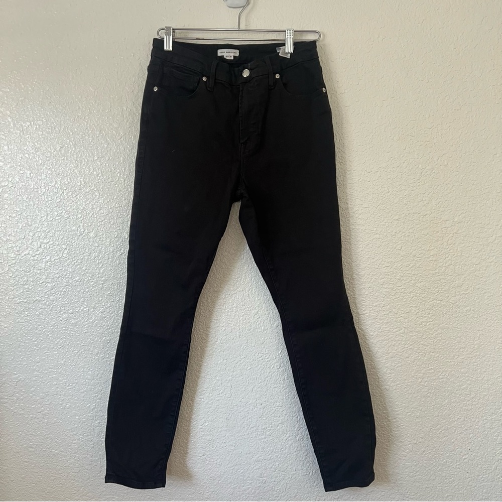Good American Good legs High Rise Skinny Jeans 31 - Picture 2 of 10